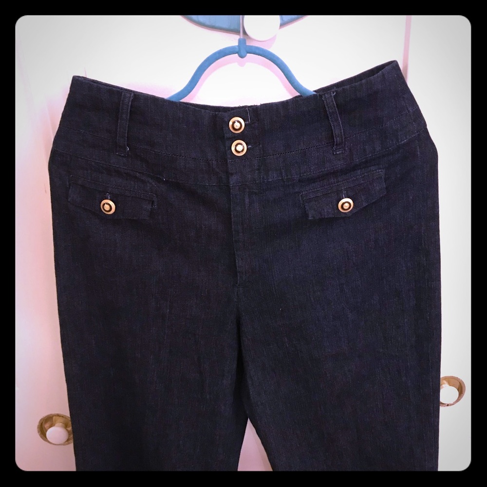 Anthropologie Elevenses Sailor Jeans